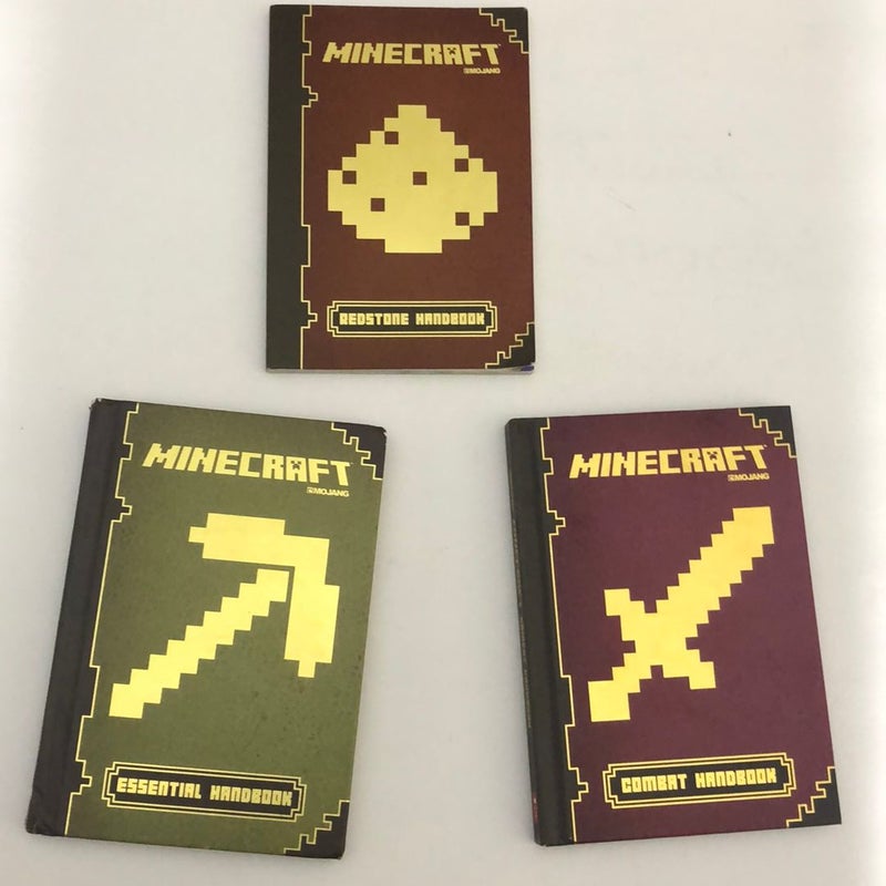 Set of 3 Minecraft books 