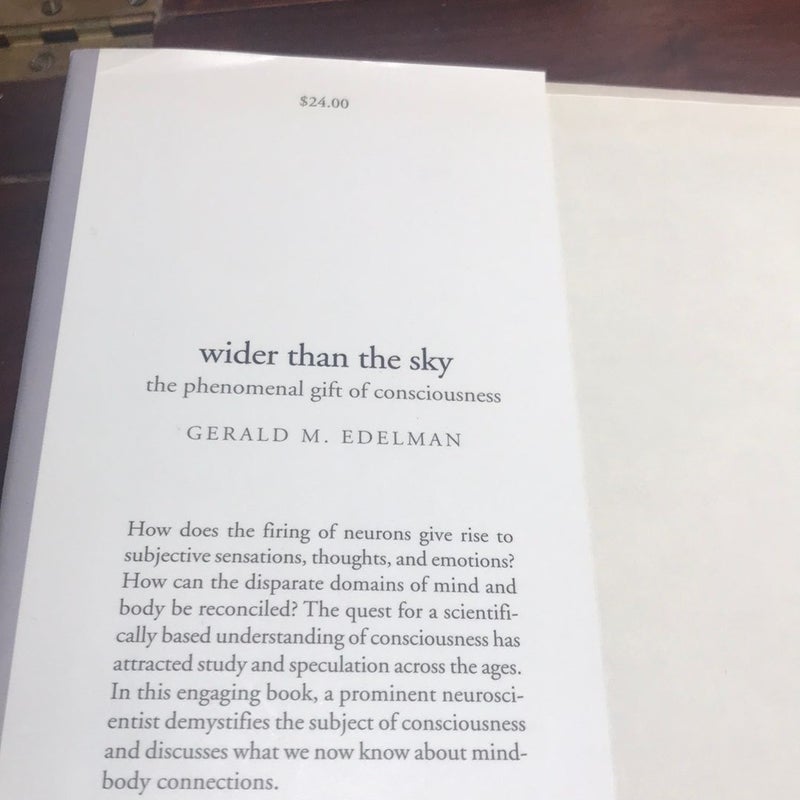 1st ed./1st printing * Wider Than the Sky