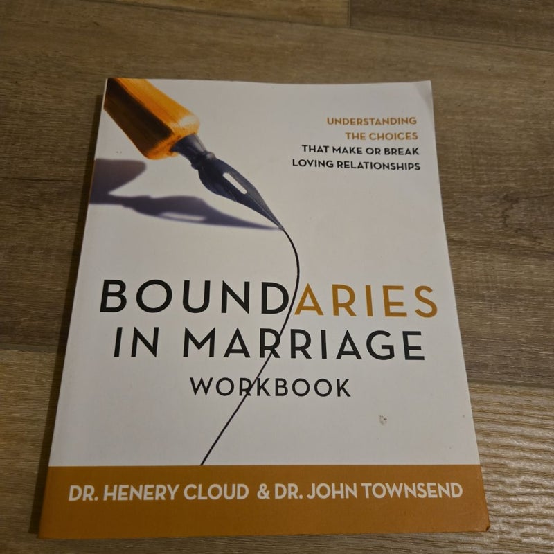 Boundaries in Marriage