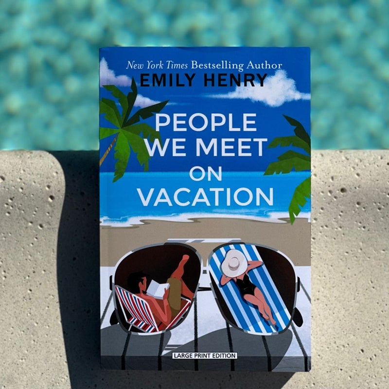OOP Special Edition Limited Large Print People We Meet On Vacation 