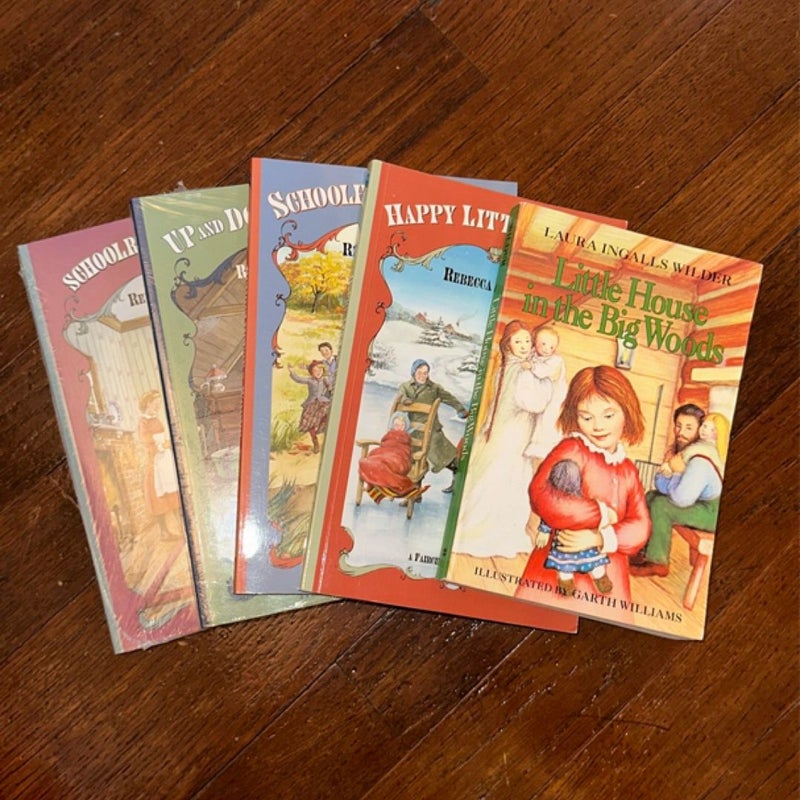5 Piece Bundle Girls Books Little House on the Prarie