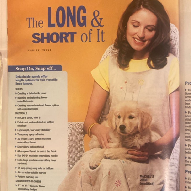 Sew News Magazine (June 2001)