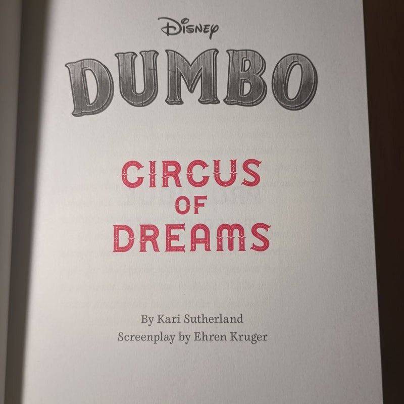 Dumbo Live Action Novelization