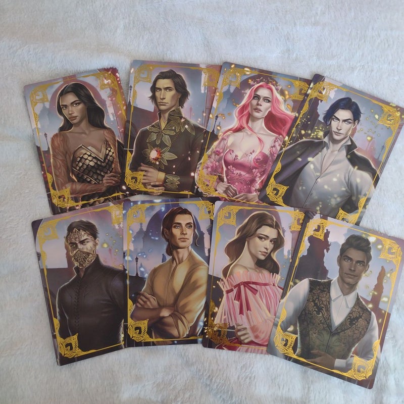 Once Upon a Broken Heart Character Cards