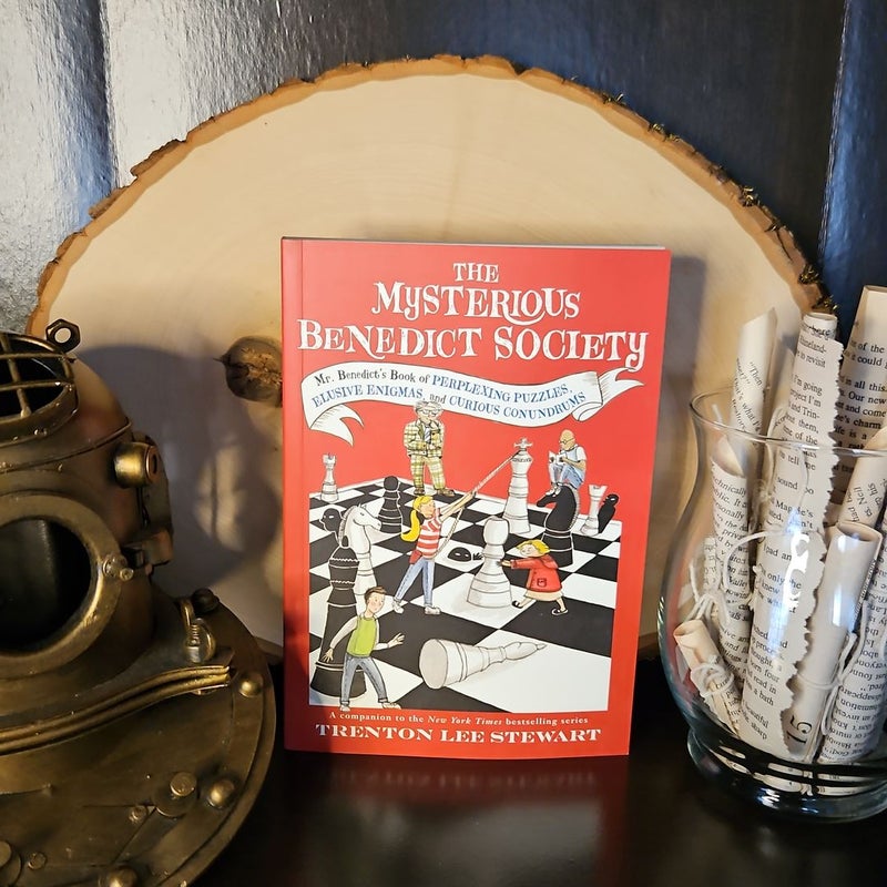 The Mysterious Benedict Society: Mr. Benedict's Book of Perplexing Puzzles, Elusive Enigmas, and Curious