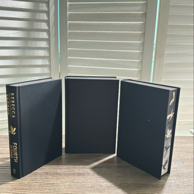 Fourth Wing 3 book set