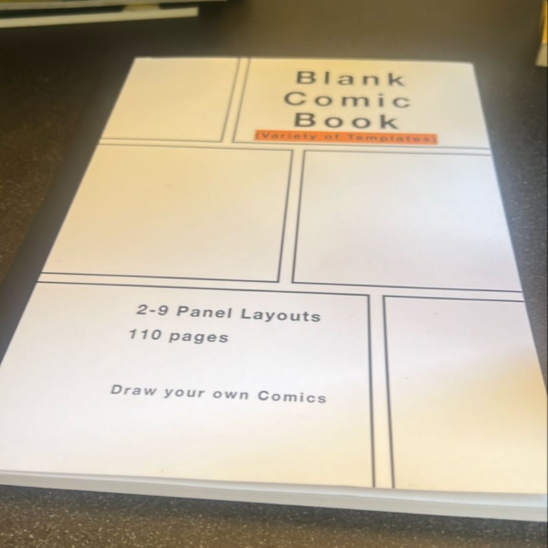 Blank Comic Book