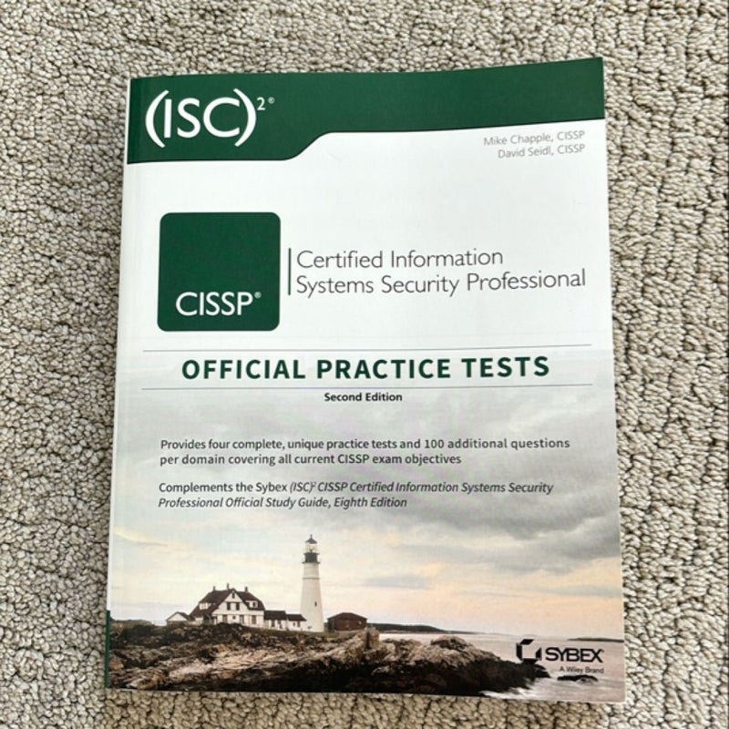 (ISC)2 CISSP Certified Information Systems Security Professional Official Practice Tests