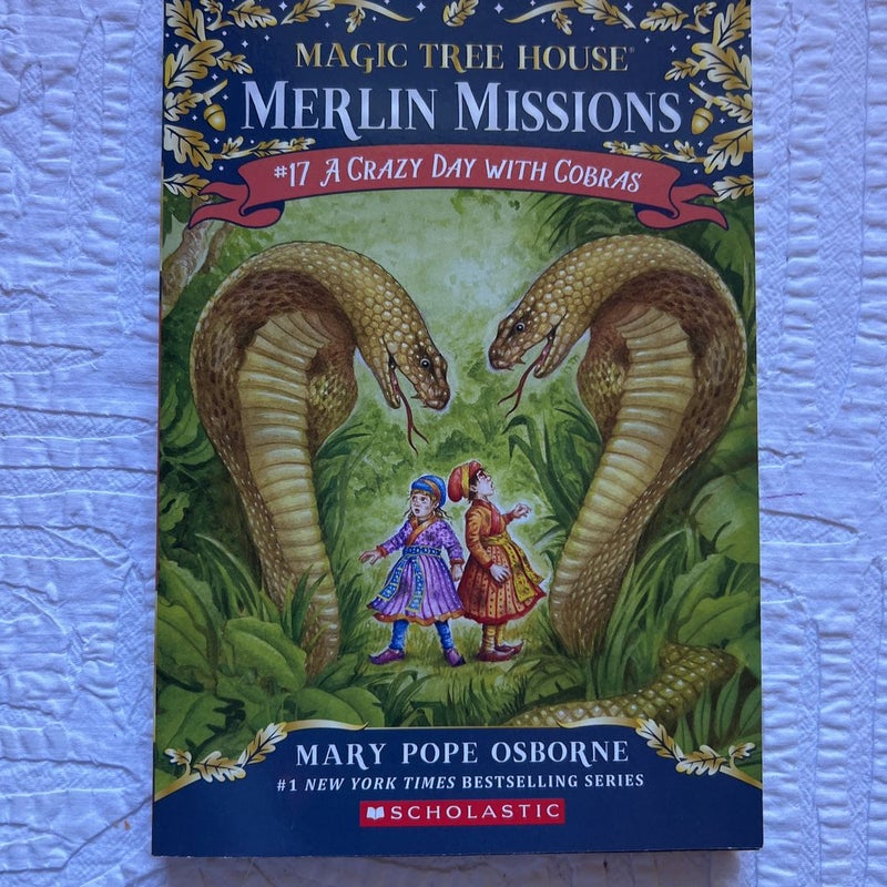 Magic tree house Merlin mission books 16-20