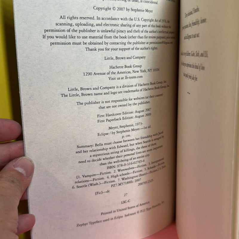 Eclipse- 1st Edition 