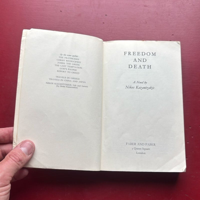 Freedom or Death