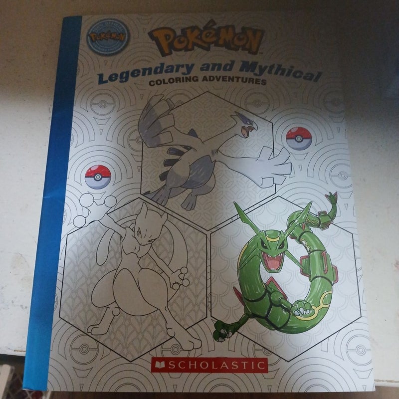 Pokémon Coloring Adventures #2: Legendary and Mythical Pokémon