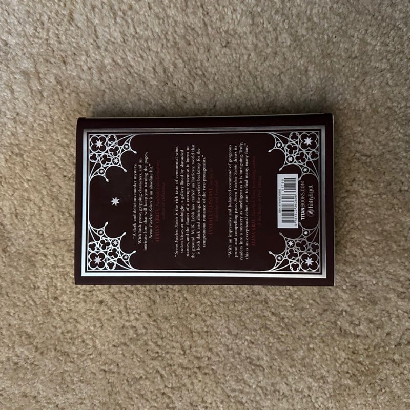 Seven Faceless Saints signed Fairyloot edition
