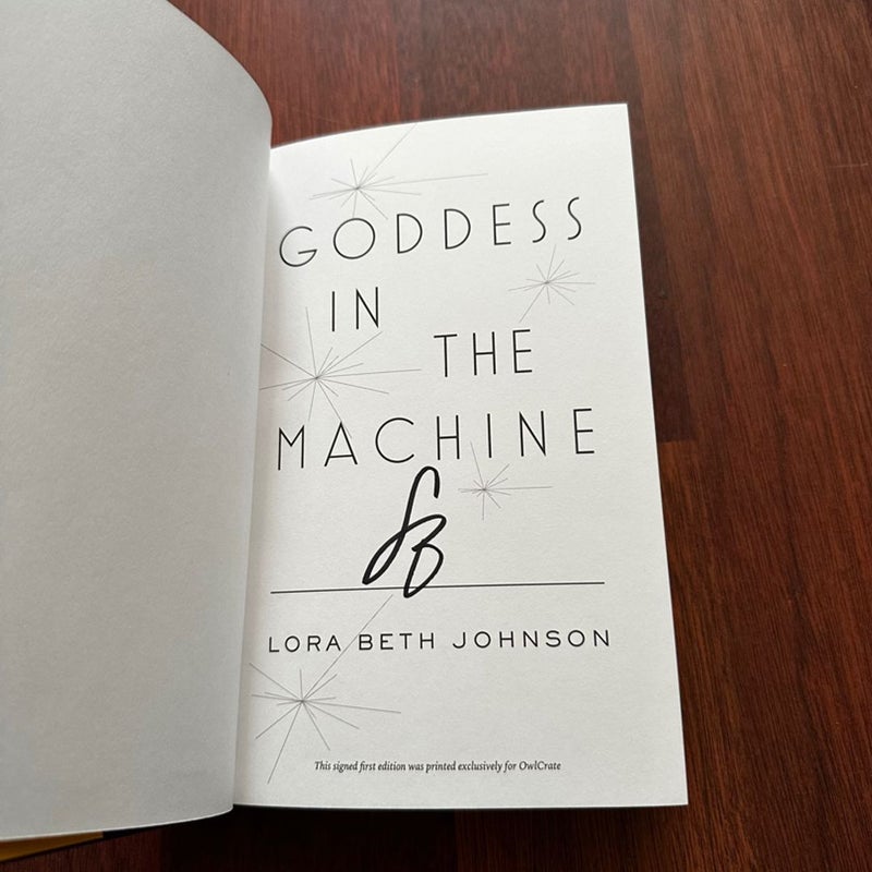 Goddess in the Machine (Owlcrate Edition)