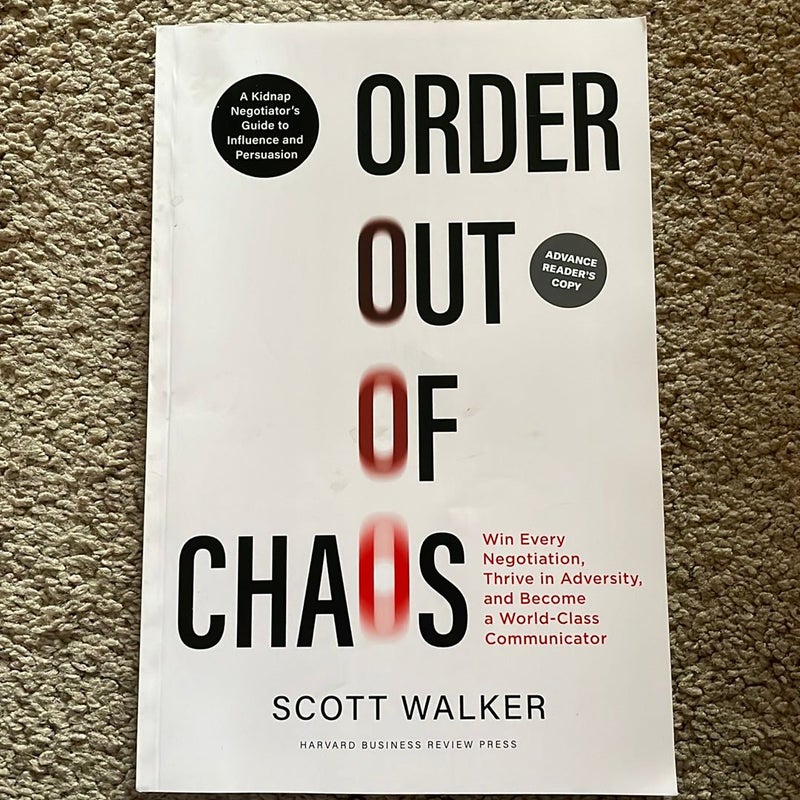 Order Out of Chaos