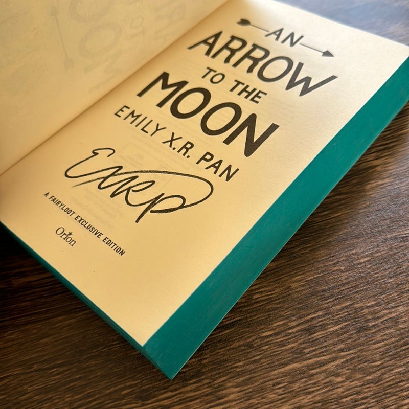 Fairyloot Exclusive Special Edition of Arrow to the Moon
