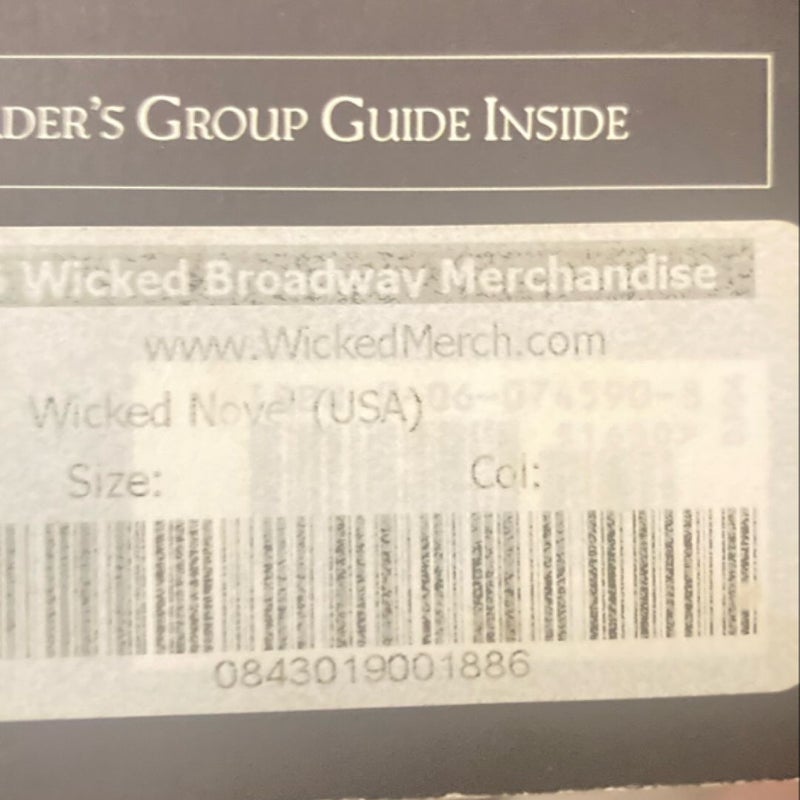 Wicked Musical Tie in Edition