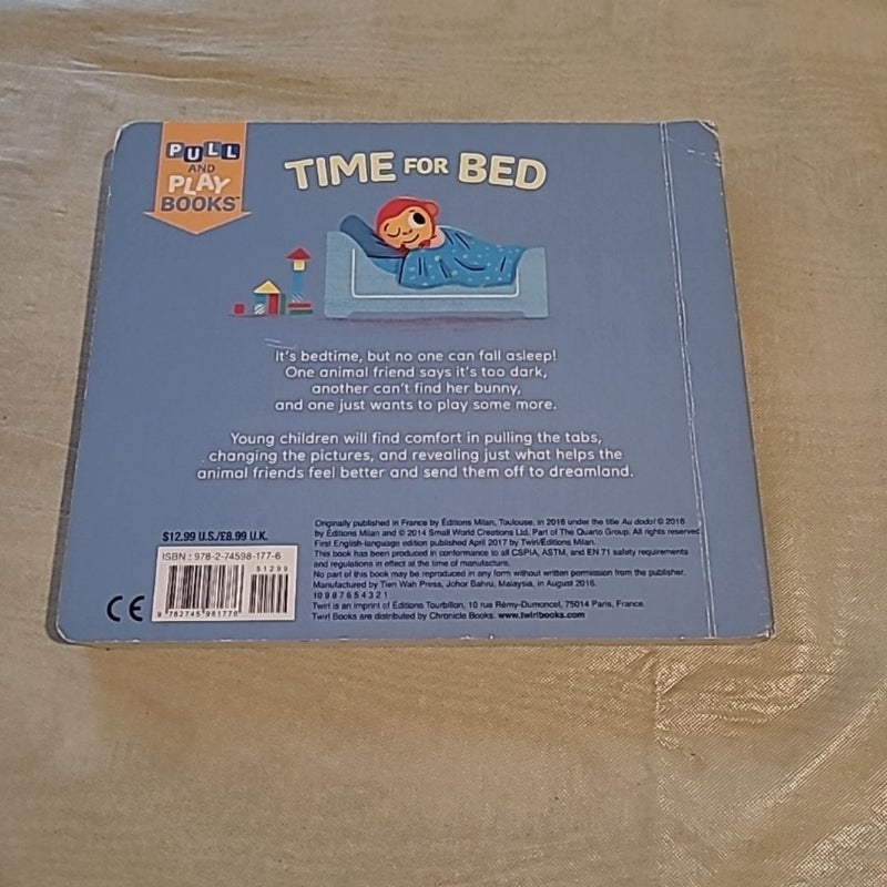 Time for Bed: A Pull-the-Tab Book (Pull and Play Books)