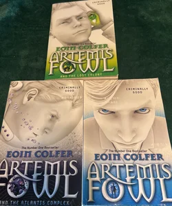 Artemis Fowl 3 book Bundle