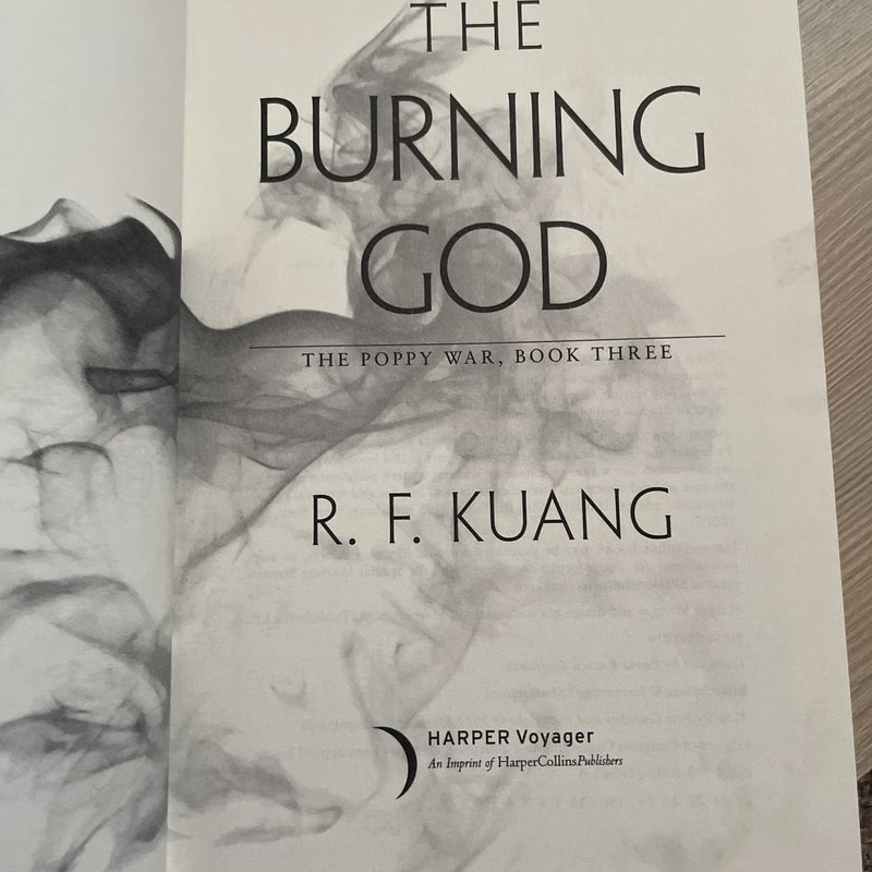 the burning god vol 3