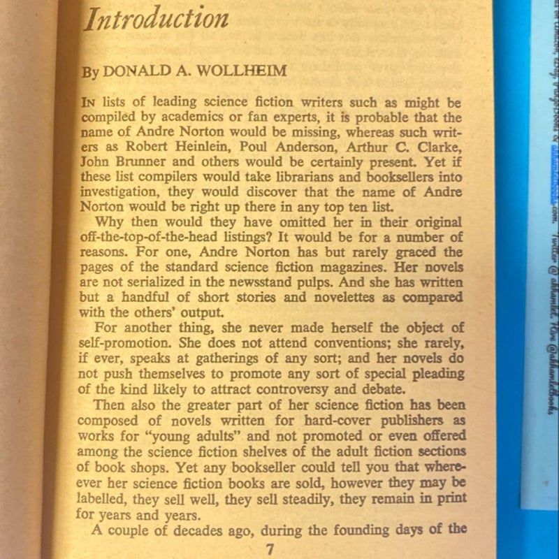 The Book of Andre Norton