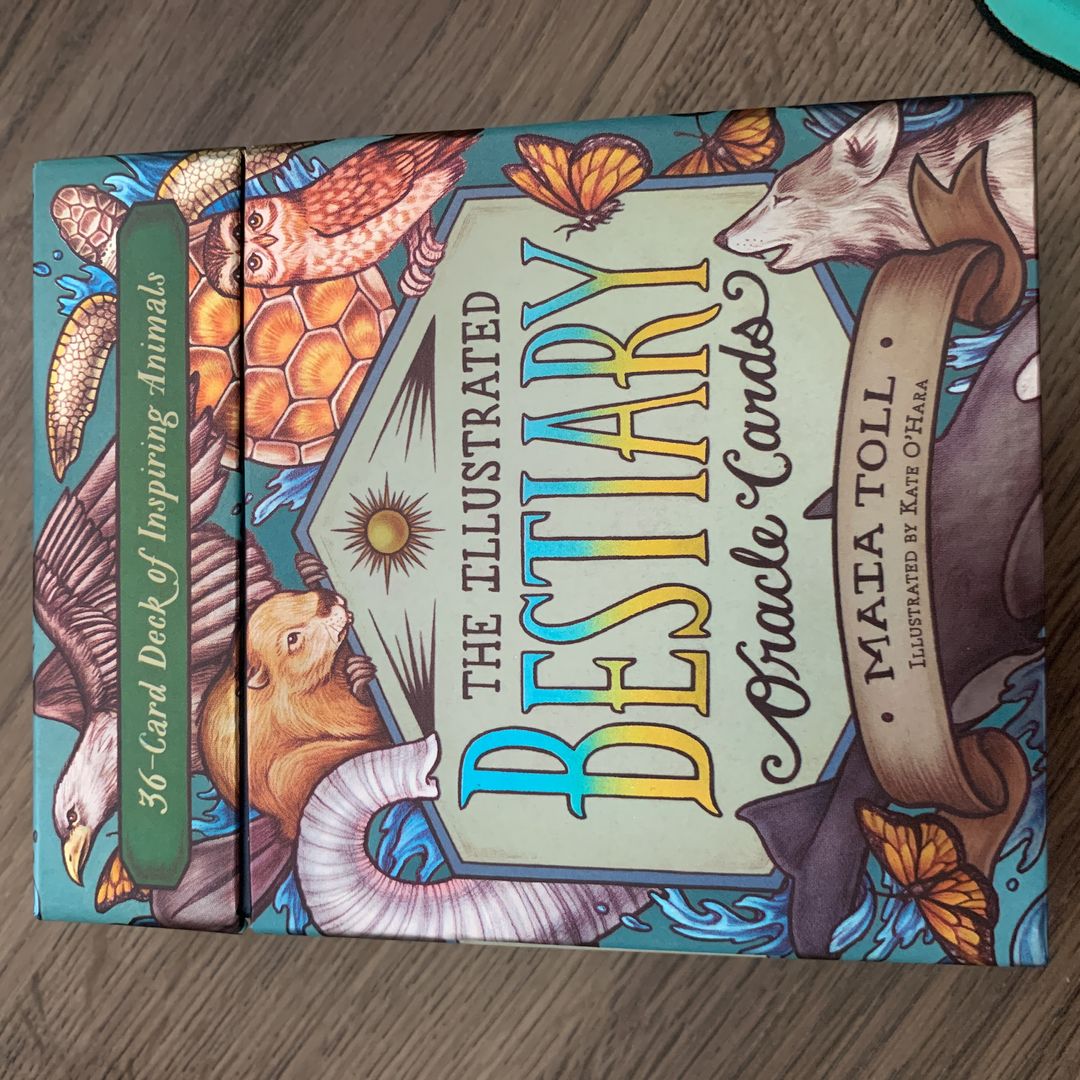 The Illustrated Bestiary Oracle Cards
