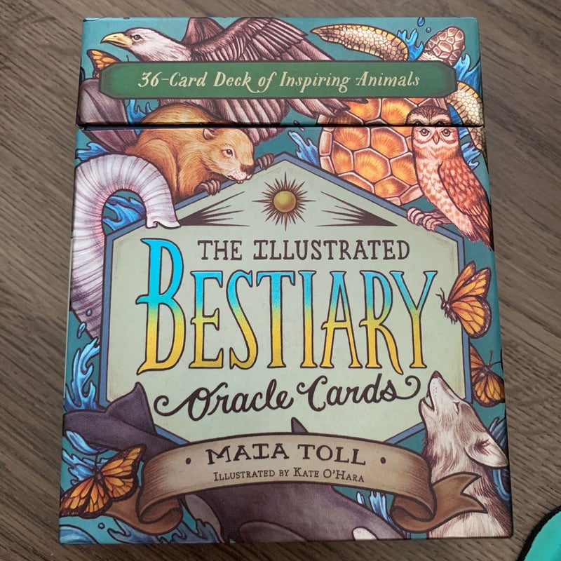 The Illustrated Bestiary Oracle Cards