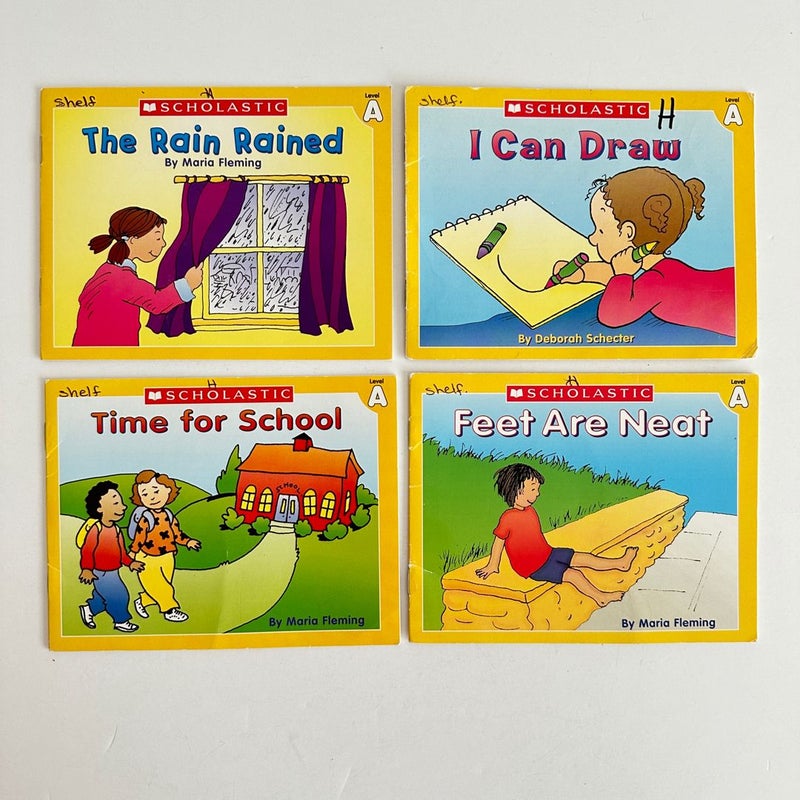 Scholastic Little Leveled Readers Bundle, Level A, 11 books