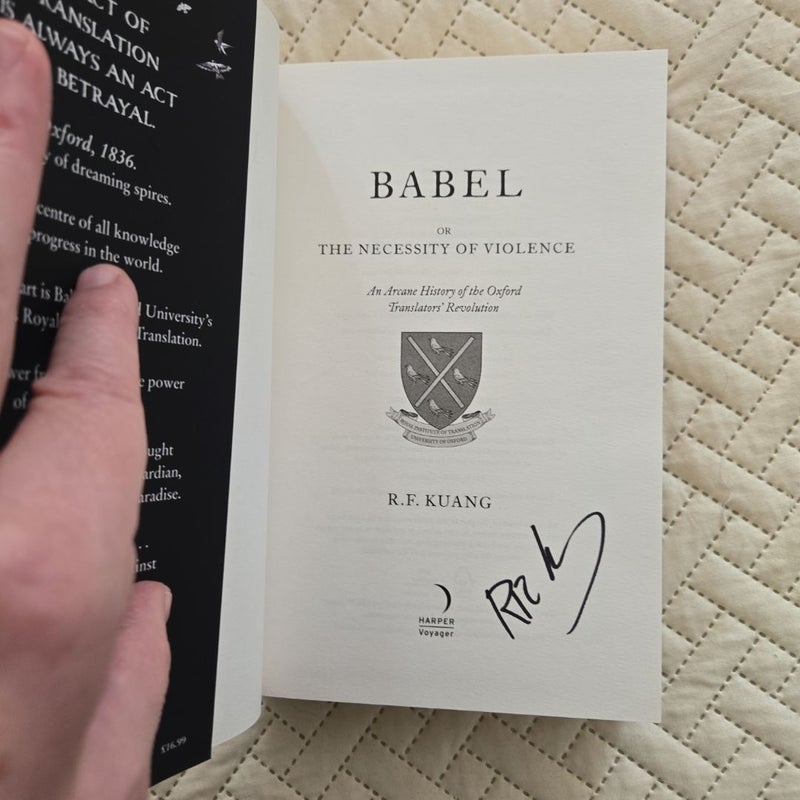 Babel: Signed UK Edition 