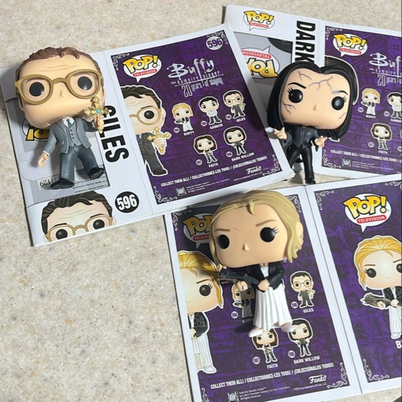 Funko Pop Buffy Vampire Slayer #594, #596, #598