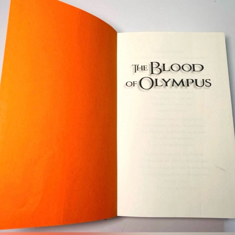 The Blood of Olympus