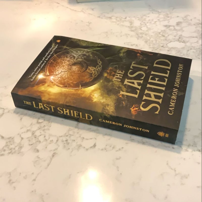 New! Signed! The Last Shield - Caffeine & Legends Book Box