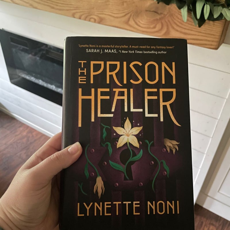 Signed copy of The Prison Healer Fairyloot Edition