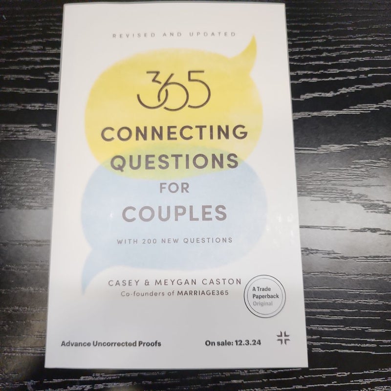 365 Connecting Questions for Couples (ARC)