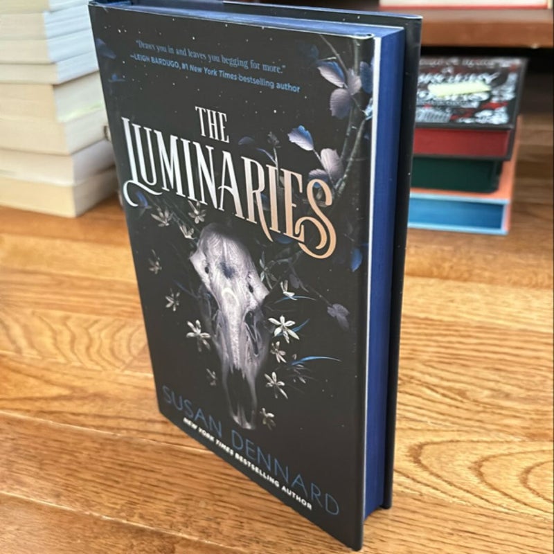 The Luminaries (owlcrate, signed, sprayed edges)