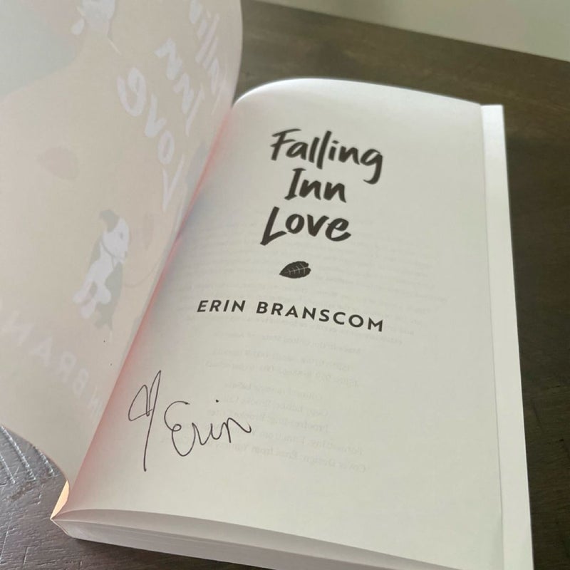 SIGNED - Falling Inn Love