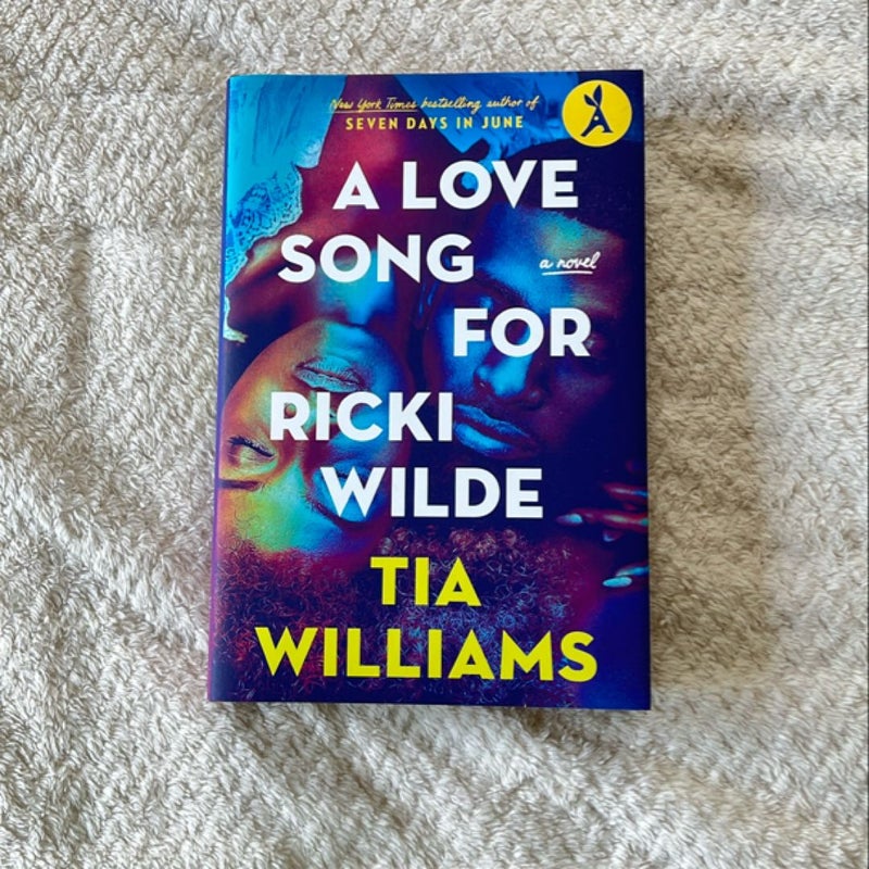 A Love Song for Ricki Wilde Aardvark Book Club Edition