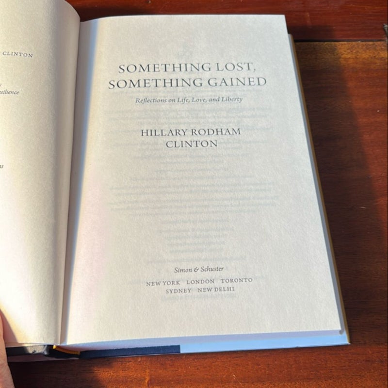 Something Lost, Something Gained (1st Ed/1st)