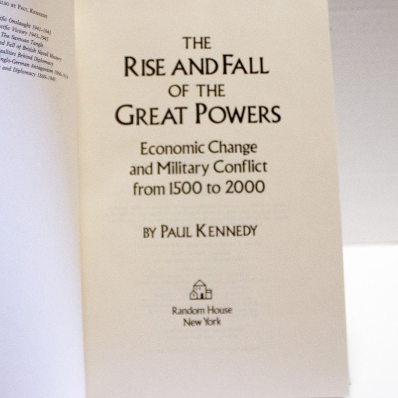 The Rise and Fall of the Great Powers