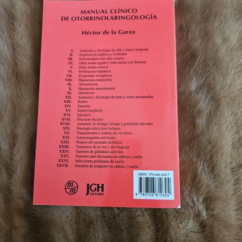 Manual clínico de Otorrinolaringología
