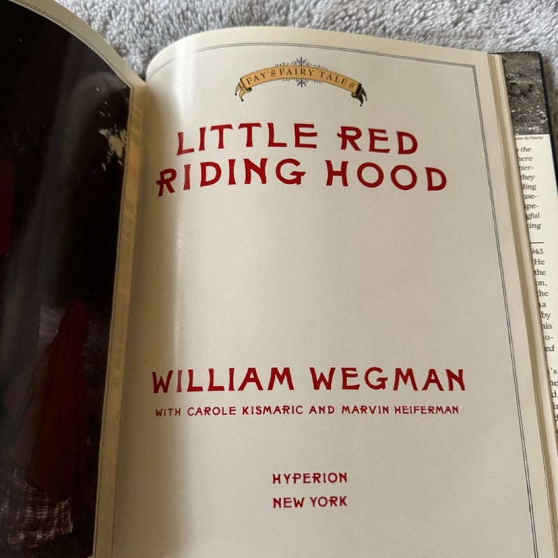 1ST ED Little Red Riding Hood