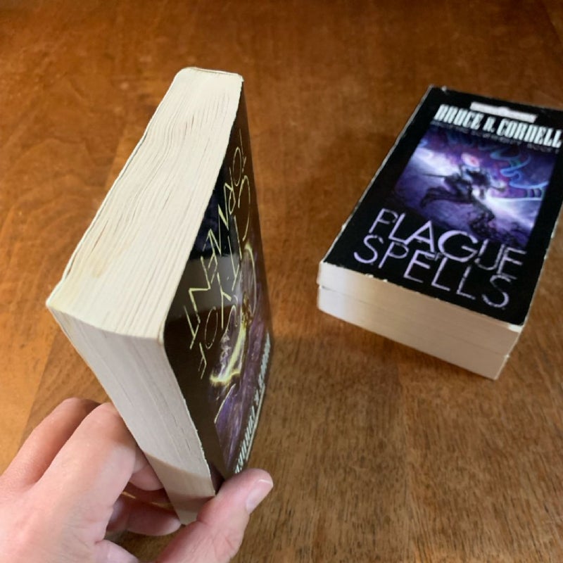 Abolethic Sovereignty Trilogy: Plague of Spells, City of Torment, Key of Stars, All First Edition First Printing