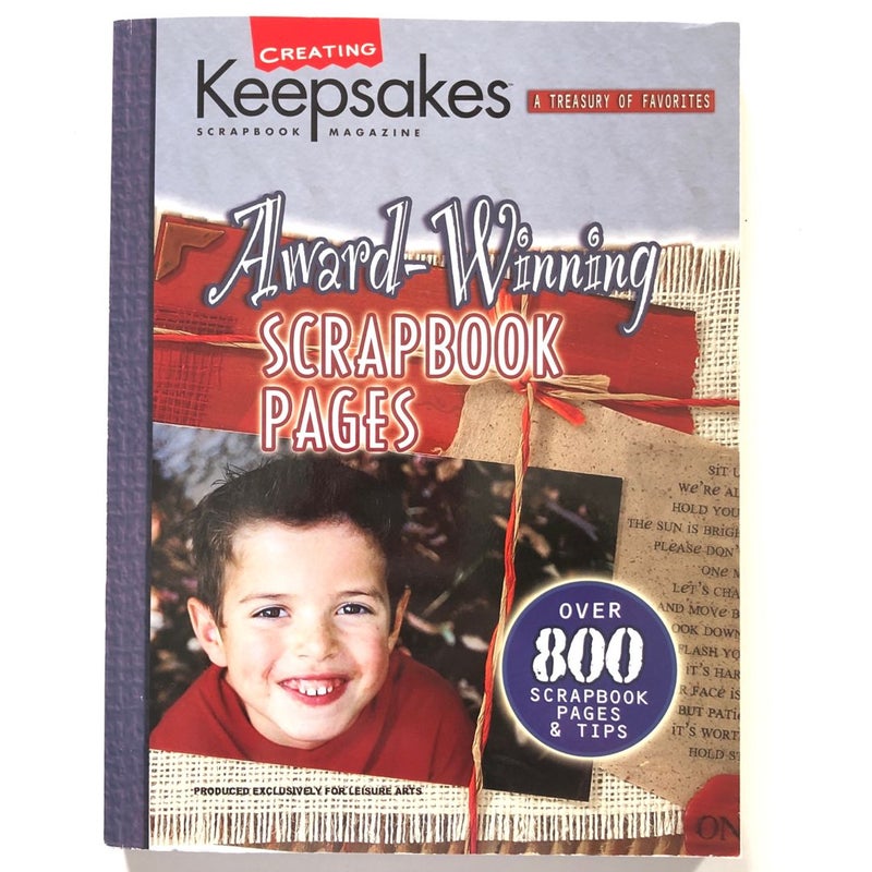 Award-Winning Scrapbook Pages by Leisure Arts, Paperback