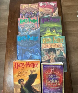 Harry Potter Hardcover series (all 1st editions except for 1) 
