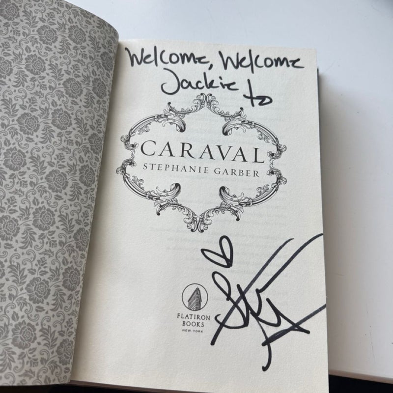 (Signed First Edition) Caraval