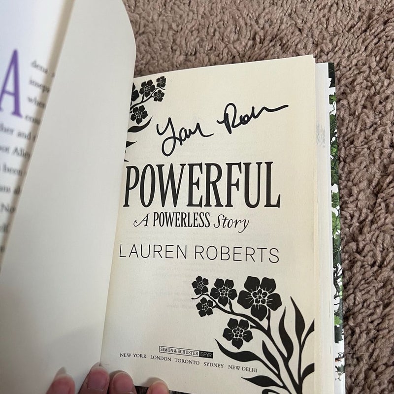 *SIGNED* Powerless /Powerful Bundle by Lauren Roberts