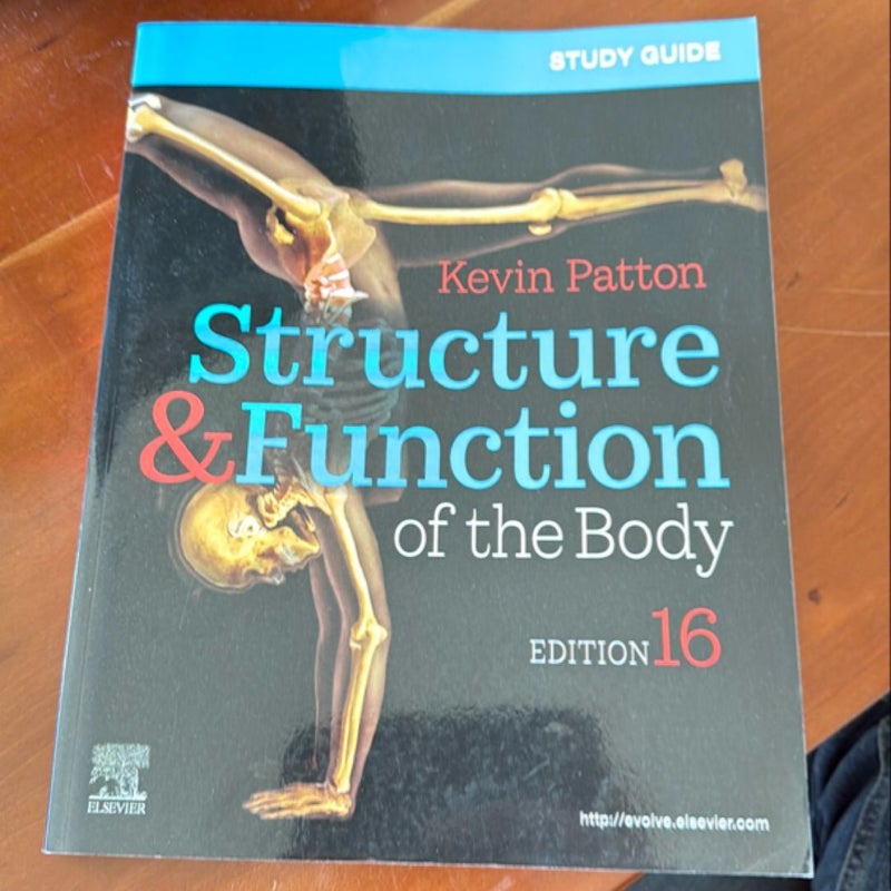 Study Guide for Structure and Function of the Body