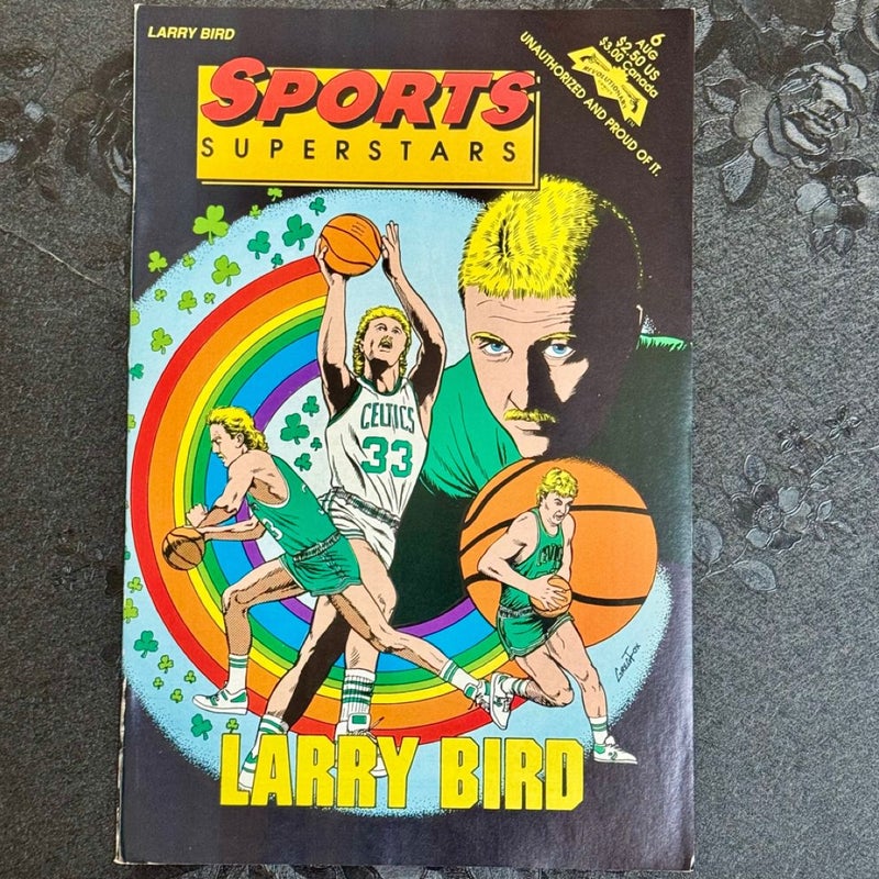 Sports Superstars # 6 Aug 1992 Larry Bird Revolutionary Comics
