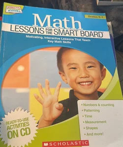 Math Lessons for the Smart Board, Grades K-1