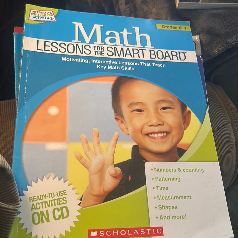 Math Lessons for the Smart Board, Grades K-1